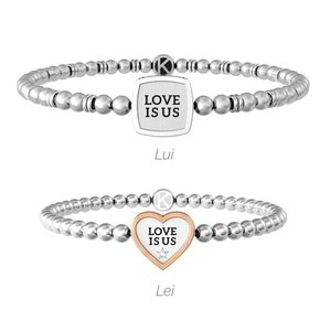 Bracciale Doppio Lui Lei Kidult Love - 732130 Bracciale Doppio Lui Lei Kidult Love - 732130