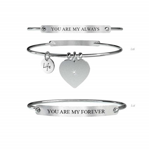 Bracciale Doppio Lui Lei Kidult Love Always - 731054