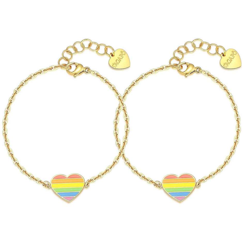 Bracciale Doppio S'Agapò Me + You - SEY13