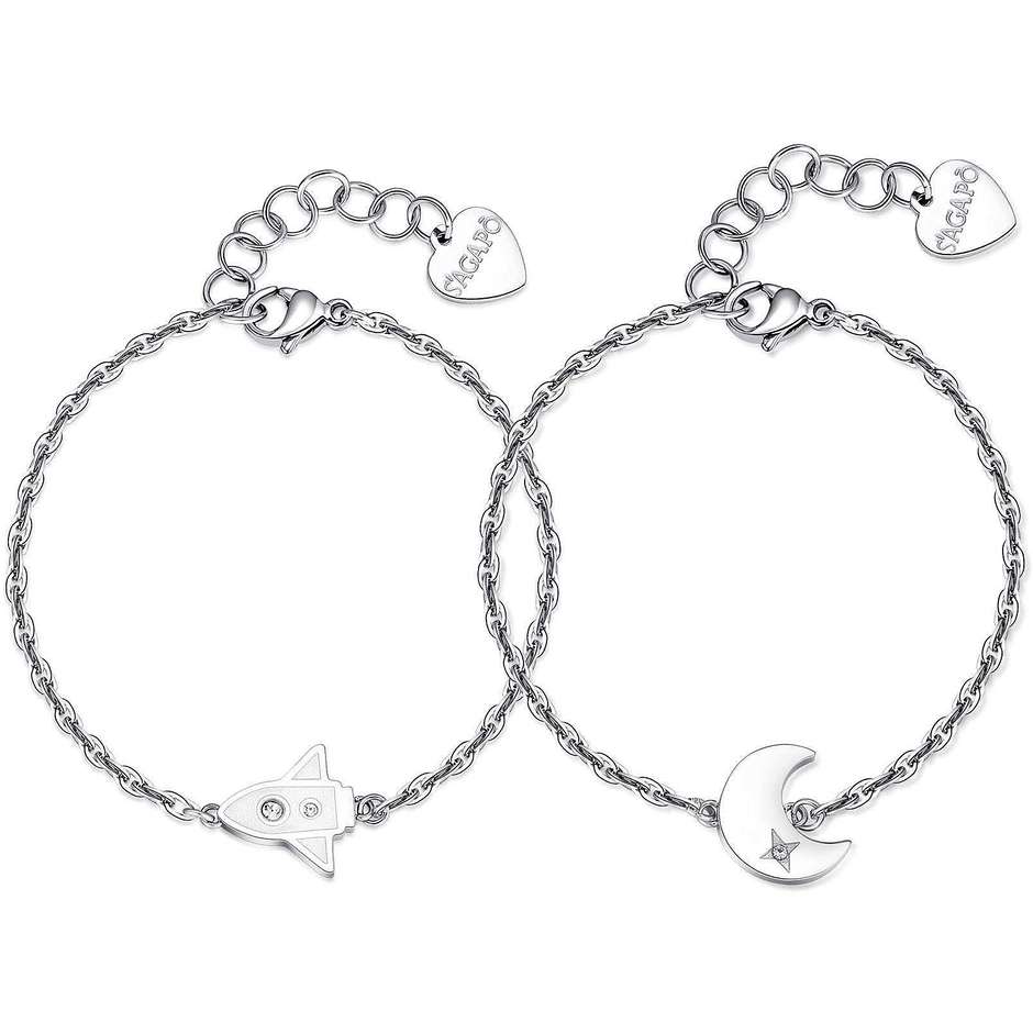 Bracciale Doppio S'Agapò Me + You - SEY17