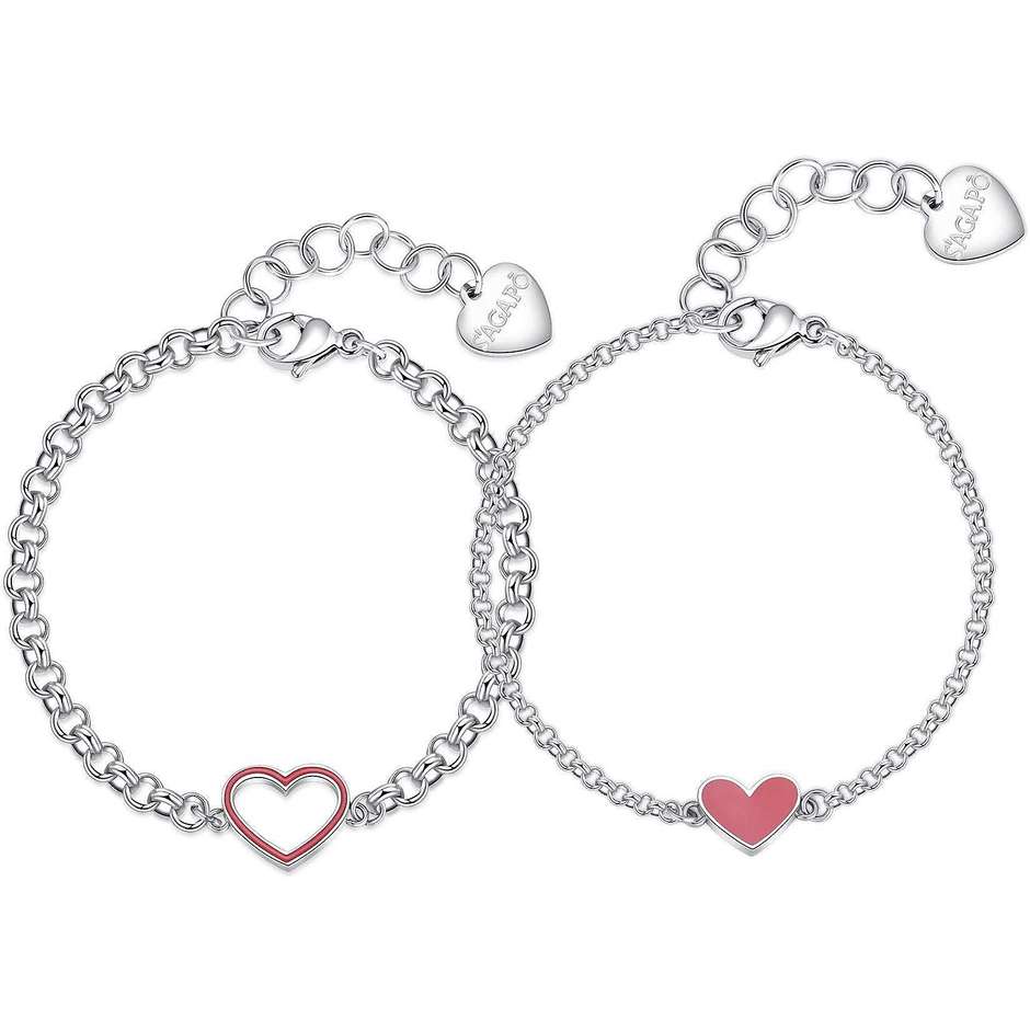 Bracciale Doppio S'Agapò Me + You - SEY18