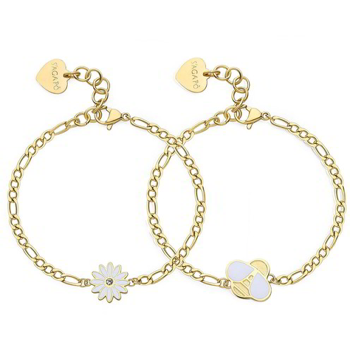Bracciale Doppio S'Agapò Me + You - SEY29