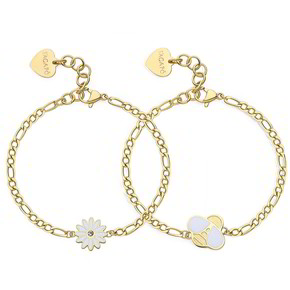 Bracciale Doppio S'Agapò Me + You - SEY29