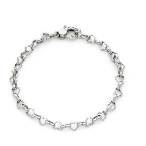 Bracciale Giovanni Raspini Catena Cuori - 12619
