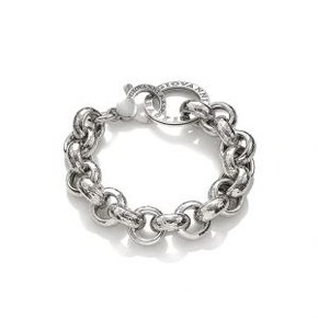 Bracciale Giovanni Raspini Rolò Martellato Grande - 10510L Bracciale Giovanni Raspini Rolò Martellato Grande - 10510L