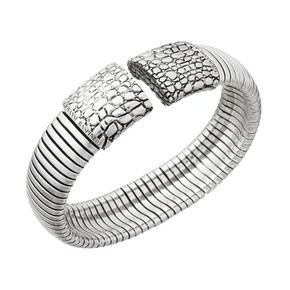 Bracciale Giovanni Raspini Tubogas Croco Grande - 12326 Bracciale Giovanni Raspini Tubogas Croco Grande - 12326