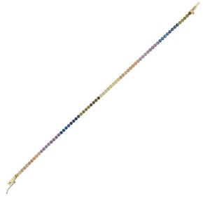 Bracciale Guzzi Gioielli Tennis Oro Fantasia - ZB7MULTICOLOR