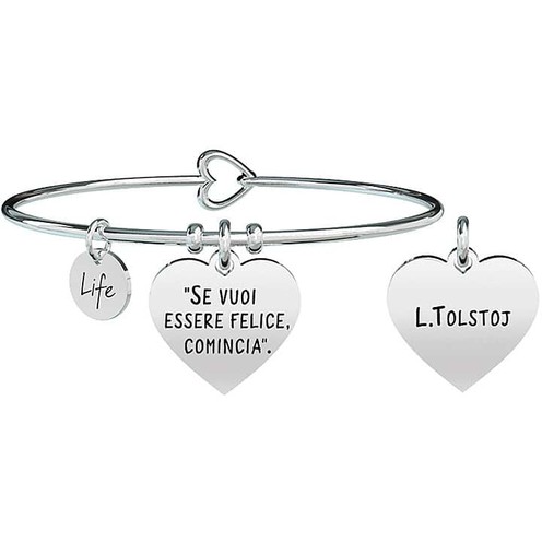 Bracciale Kidult Philosophy Se Vuoi Essere Felice - 731504
