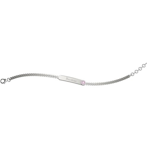 Bracciale Nanan Bijou Targa Nome - NAN0111