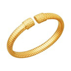 Bracciale Raspini Tubogas Croco Dorato Piccolo - 12329 Bracciale Raspini Tubogas Croco Dorato Piccolo - 12329