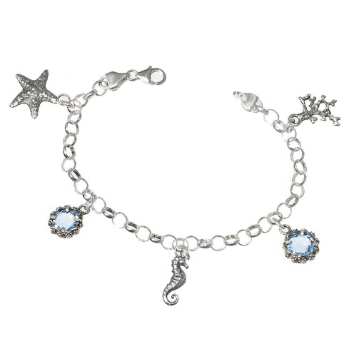 Bracciale Tesoro Di Hera Mare Quarzo - PBR003-AZ
