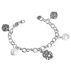 Bracciale Tesoro Di Hera Maschera Jennacche Perle - BR127M14-J