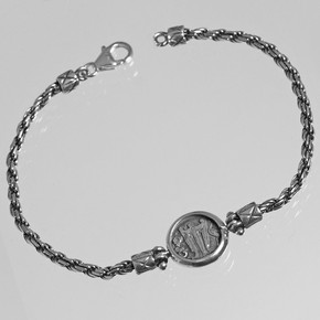 Bracciale Tesoro Di Hera Moneta Satere - BR119-MST