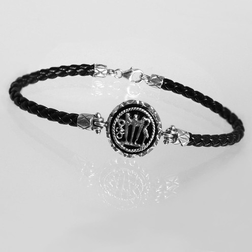 Bracciale Tesoro Di Hera Moneta Satere Onice - BR128MST-O