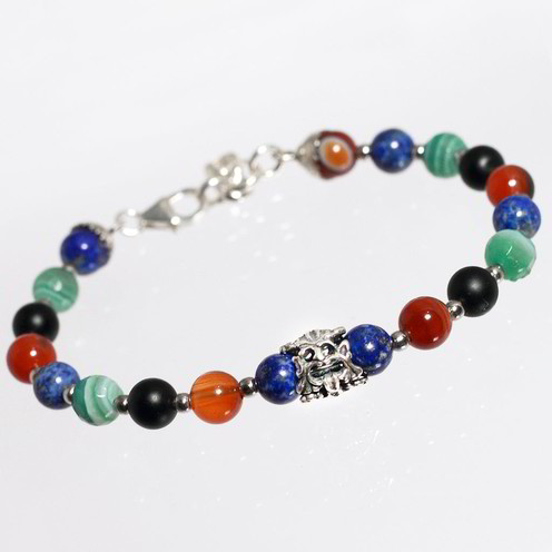 Bracciale Tesoro Di Hera Palline Di Agata - BR069M1-PM