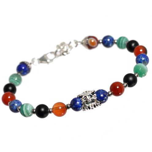Bracciale Tesoro Di Hera Palline Di Agata - BR069M1-PM