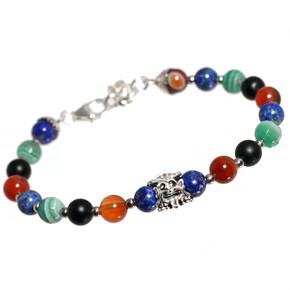 Bracciale Tesoro Di Hera Palline Di Agata - BR069M1-PM