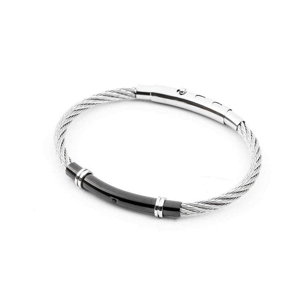Bracciale Uomo 4US Cesare Paciotti Steel - 4UBR4140