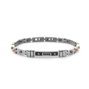 Bracciale Uomo 4US Cesare Paciotti Steel - 4UBR7844