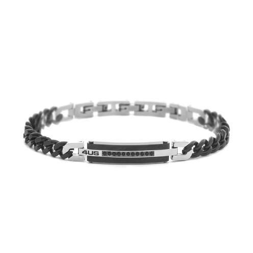 Bracciale Uomo 4US Cesare Paciotti Steel - 4UBR8471