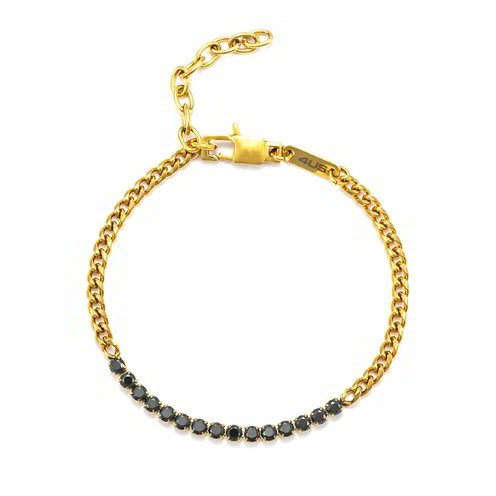 Bracciale Uomo 4US Cesare Paciotti Zircon - 4UBR5601