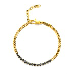 Bracciale Uomo 4US Cesare Paciotti Zircon - 4UBR5601 Bracciale Uomo 4US Cesare Paciotti Zircon - 4UBR5601