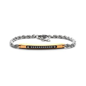 Bracciale Uomo 4US Cesare Paciotti Zircon - 4UBR5607 Bracciale Uomo 4US Cesare Paciotti Zircon - 4UBR5607