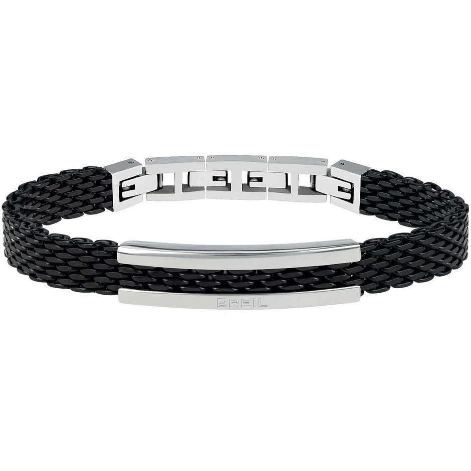 Bracciale Uomo Breil Snap Black - TJ2742