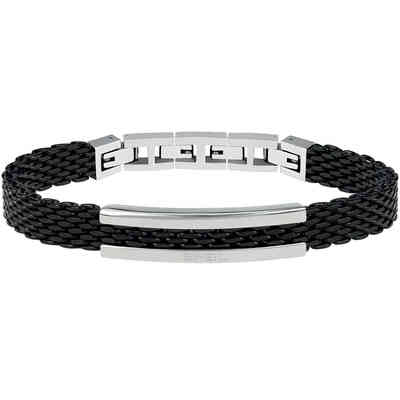 Bracciale Uomo Breil Snap Black - TJ2742