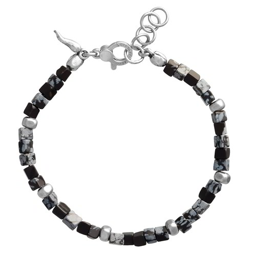 Bracciale Uomo Giovanni Raspini Obsidian - 11863 - L