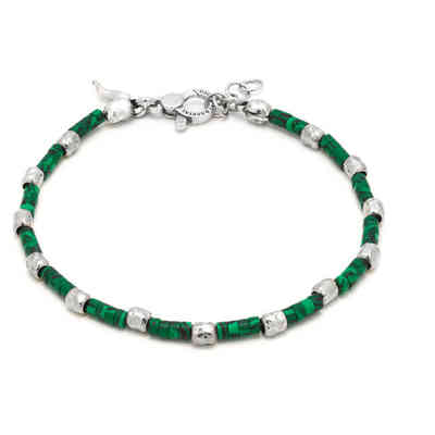 Bracciale Uomo Giovanni Raspini Tango Malachite - 11360