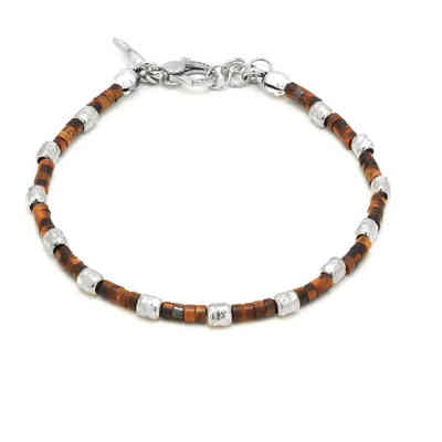 Bracciale Uomo Giovanni Raspini Tango Occhio Di Tigre - 11361 Bracciale Uomo Giovanni Raspini Tango Occhio Di Tigre - 11361