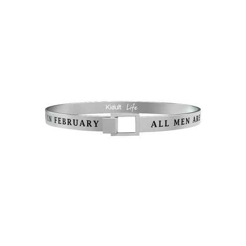 Bracciale Uomo Kidult Symbols Febbraio - 731377