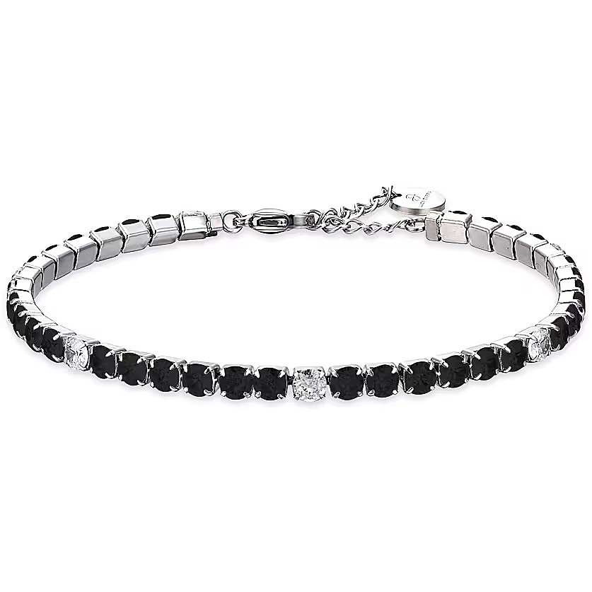 Collana Uomo Luca Barra CL355 In Acciaio Tipo Corda Spessore 4 mm