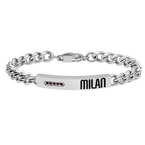 Bracciale Uomo Milan Logo - B-MB023UAS