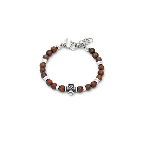 Bracciale Uomo Raspini Croce Occhio Di Toro - 12571 - L