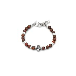 Bracciale Uomo Raspini Croce Occhio Di Toro - 12571 - M