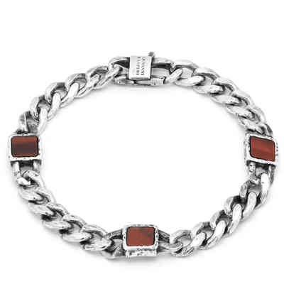 Bracciale Uomo Raspini Grumetta Occhio Di Toro - 11336 Bracciale Uomo Raspini Grumetta Occhio Di Toro - 11336