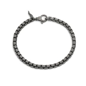 Bracciale Uomo Raspini Maglia Quadra Black - 12398 - M