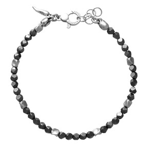 Bracciale Uomo Raspini Pepite Grey - 11864 - L Bracciale Uomo Raspini Pepite Grey - 11864 - L