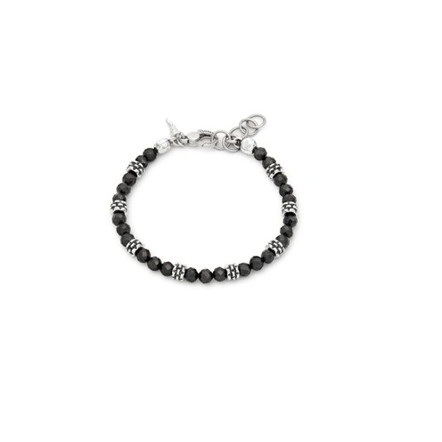Bracciale Uomo Raspini Spinello Nero Borchie - 12577 - L