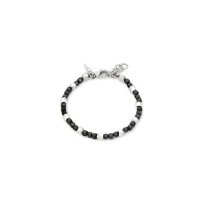 Bracciale Uomo Raspini Spinello Nero Dadi - 12576 - M