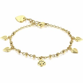 Cavigliera con Cristalli Arcobaleno ed Ematite – BRAND GIOIELLI BOLOGNA