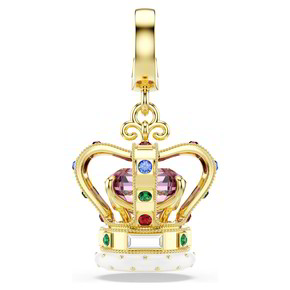 Charm Donna Swarovski Minions Crown - 7553019