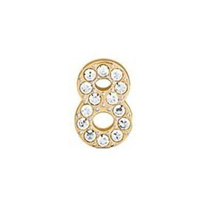 Charm Drop Luca Barra Numeri - CH320