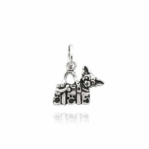 Charm Giovanni Raspini Cane in Borsa - 8062 Charm Giovanni Raspini Cane in Borsa - 8062