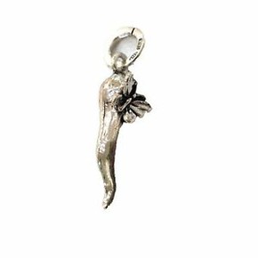Charm Giovanni Raspini Corno Con Farfalla - 8769 Charm Giovanni Raspini Corno Con Farfalla - 8769