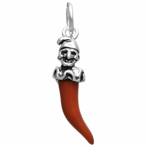 Charm Giovanni Raspini Corno Rosso Pulcinella - 10996