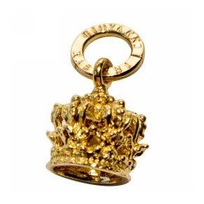 Charm Giovanni Raspini Corona Dorata - 8586 Charm Giovanni Raspini Corona Dorata - 8586