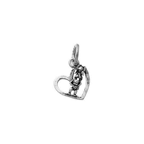 Charm Giovanni Raspini Cuore Acrobati Piccolo - 11090
